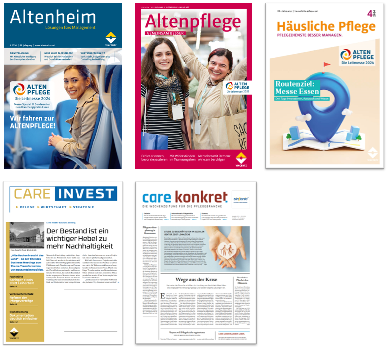 Titelbilder Messeausgaben Zeitschriften 2024